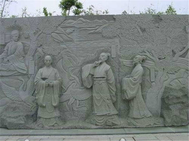 石雕壁畫